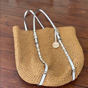 Michael Kors Straw Tote
